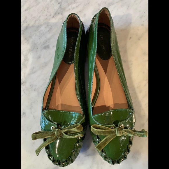 kate spade Shoes - KATE SPADE RARE FLATS GREEN